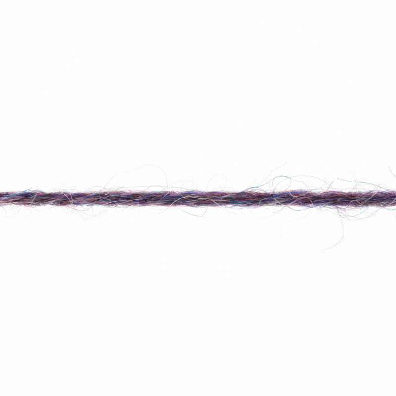 Lang Yarns Alpaca Soxx 4-ply Yarn, 390m / 100g – Violet Mélange (0047), yarn strand