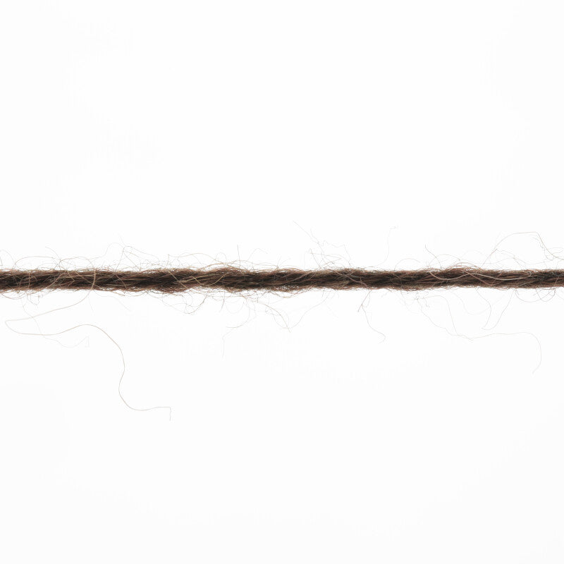 Lang Yarns Alpaca Soxx 4-ply Yarn, 390m / 100g – Brown (0067), yarn strand