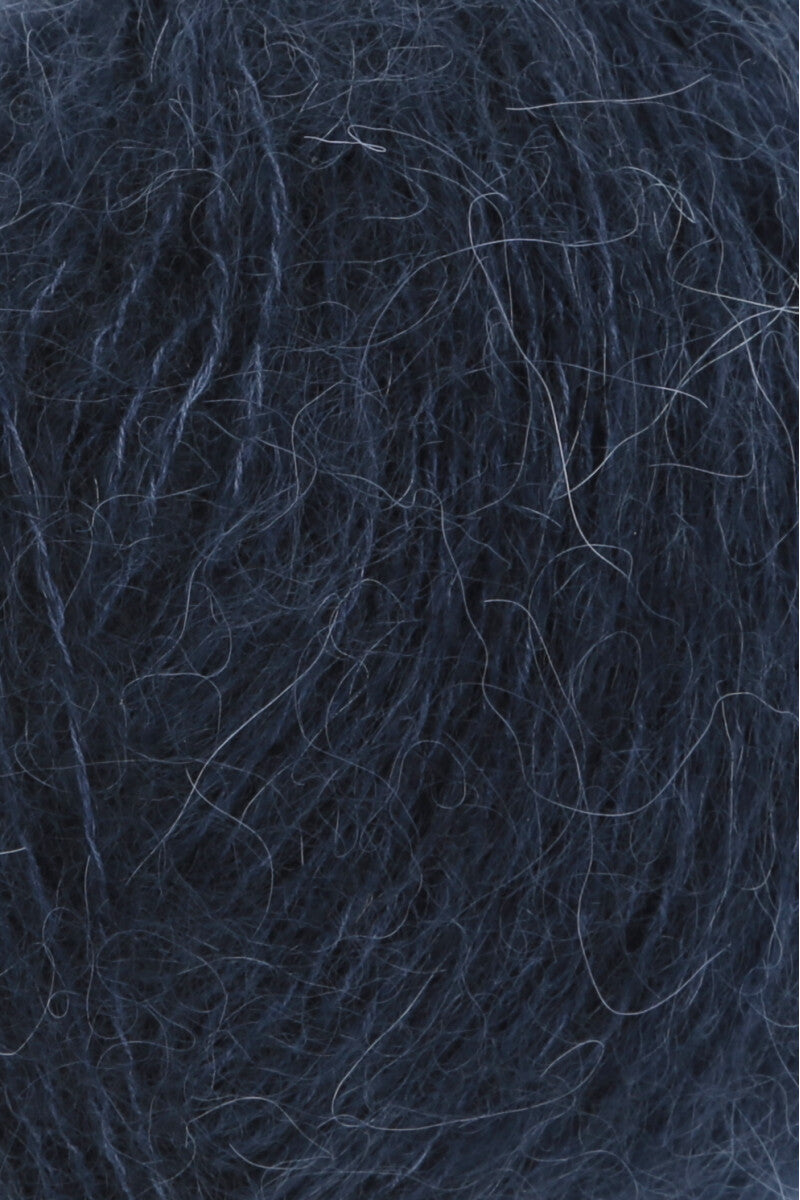 Lang Yarns Zen – 25g / 200m – Navy (0025) – detail