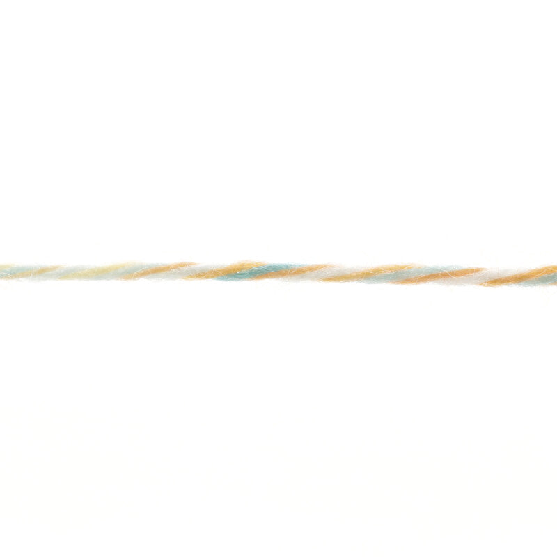 Lang Yarns Move 4-ply – 100g / 400m – Orange/Turquoise/Yellow/Lilac (0014) – yarn texture