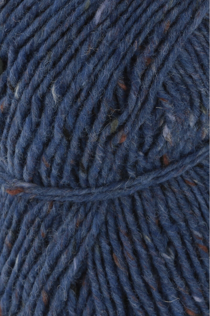 Lang Yarns Donegal Tweed+ Yarn, 105m / 50g – Jeans (0033), yarn texture