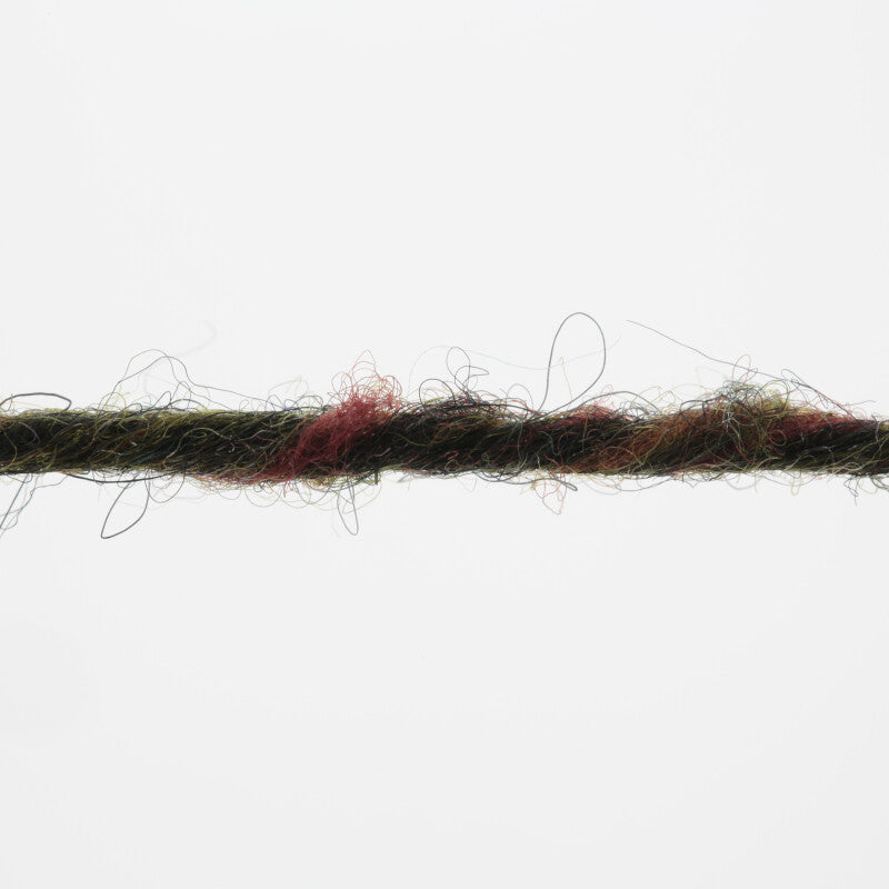Lang Yarns Donegal Tweed+ Yarn, 105m / 50g – Olive (0098), yarn strand