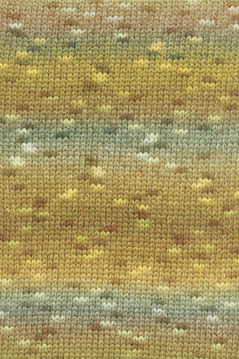 Lang Yarns Magnolia – 100g / 250m – Brown/Ochre/Grey (0010) – detail