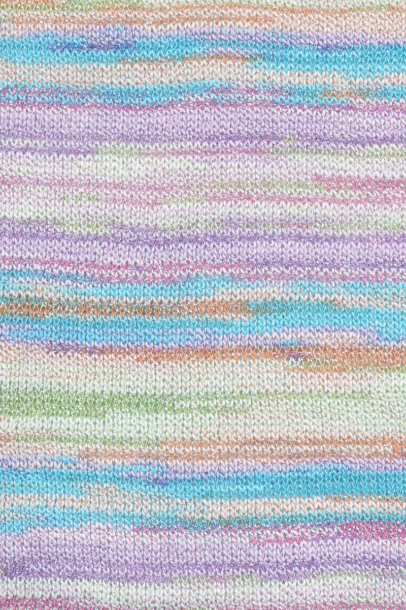 Lang Yarns Fiesta yarn, Light Blue/Pink/Green/Orange, colour 0002, alternate product photograph