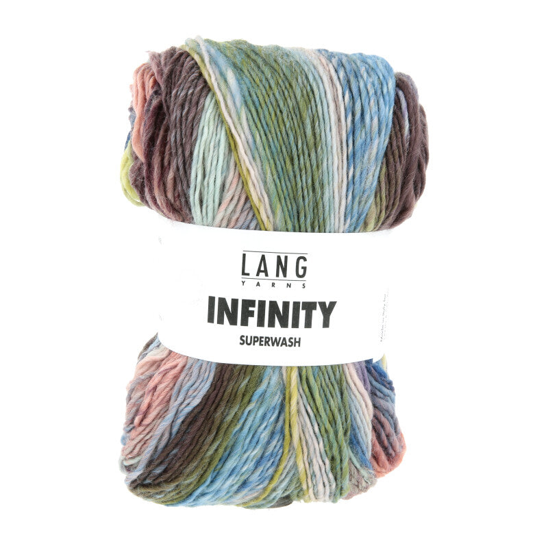 Lang Yarns Infinity – 100g / 260m – Wide Coast (0008)