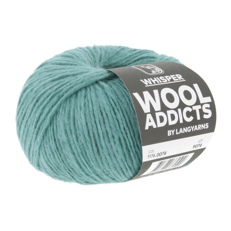 Lang Yarns Whisper – 50g / 125m – Jade (0074)
