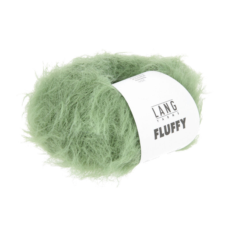 Lang Yarns Fluffy – 50g / 205m – Green (0017)