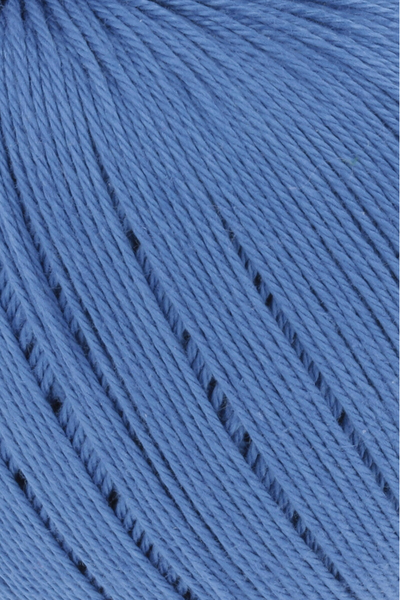 Lang Yarns Schulgarn 10/4 – 100% cotton yarn, 50g/160m – Dove Blue (0078) – detail