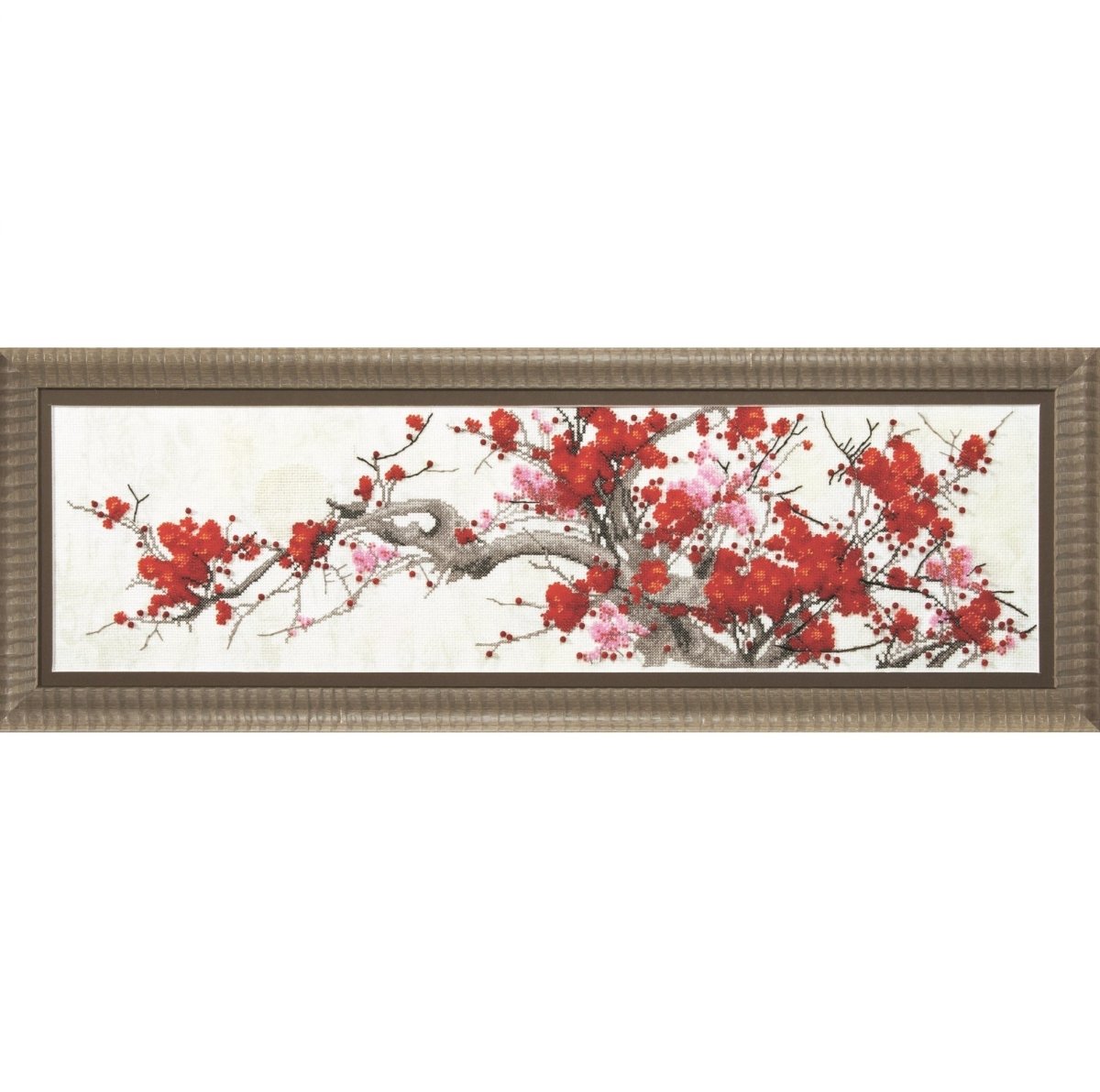 ORIENTAL CHERRY, Counted Cross Stitch Kit