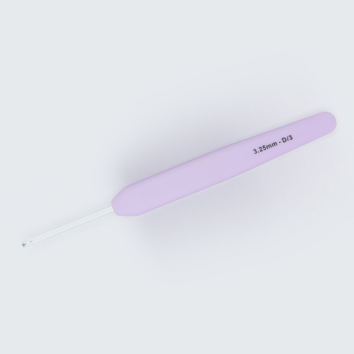 KnitPro Waves 2.0 Aluminium Crochet Hooks with colorful soft feel handle - Single Ended