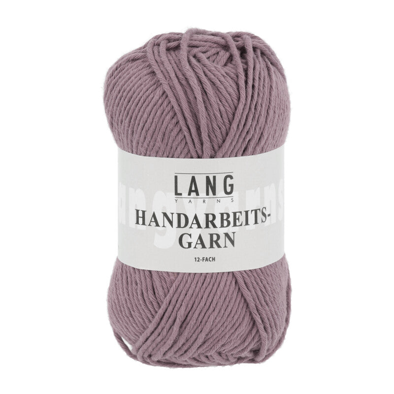 Lang Yarns Handarbeitsgarn – 50g / 84m – Dark Dusky Pink (0748)