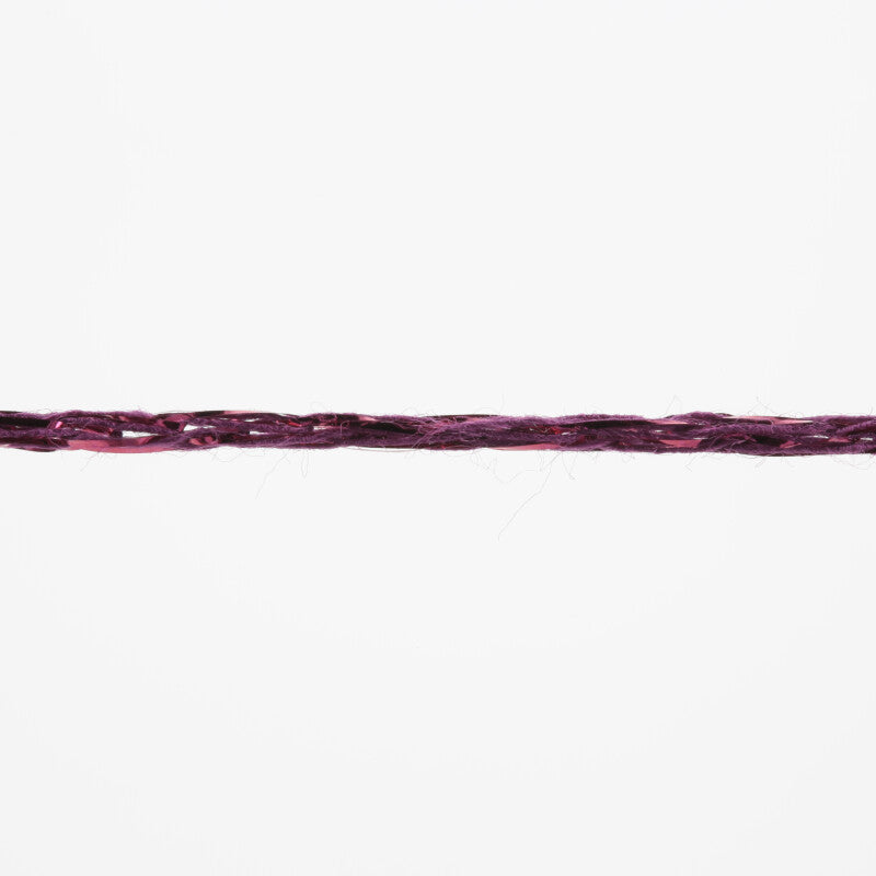 Lang Yarns Lamé Soft – 50g / 190m – Aubergine (0080) – yarn texture