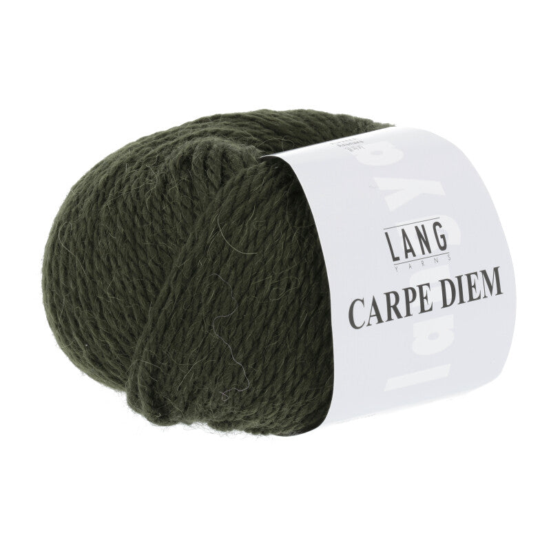 Lang Yarns Carpe Diem – 50g / 90m – Olive (0198)