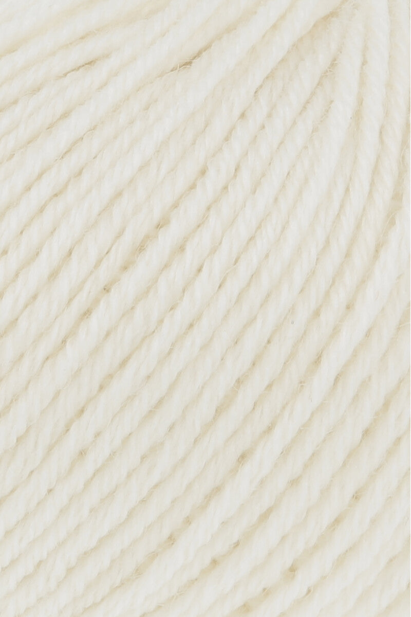 Lang Yarns Atlantis – 50g / 135m – Offwhite (0002) – detail