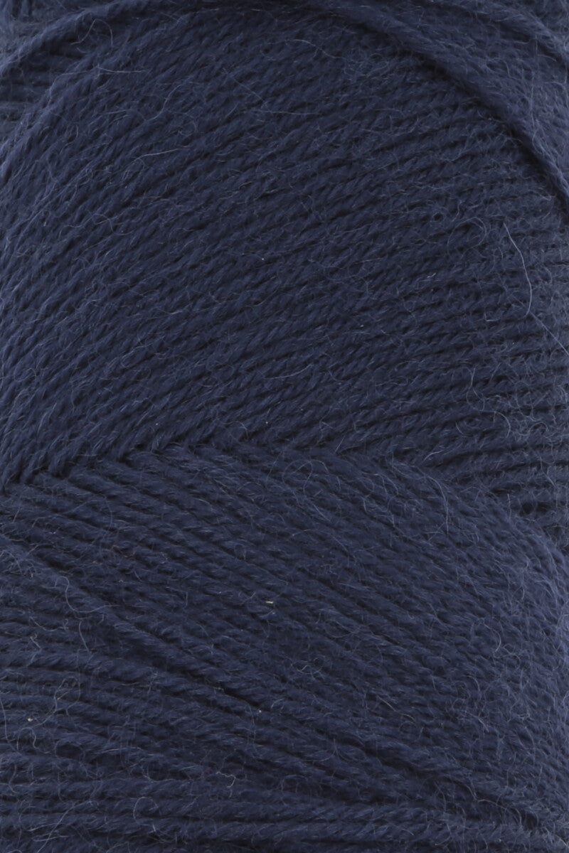 Lang Yarns Jawoll Yarn, 190m / 50g – Navy (0025), yarn texture