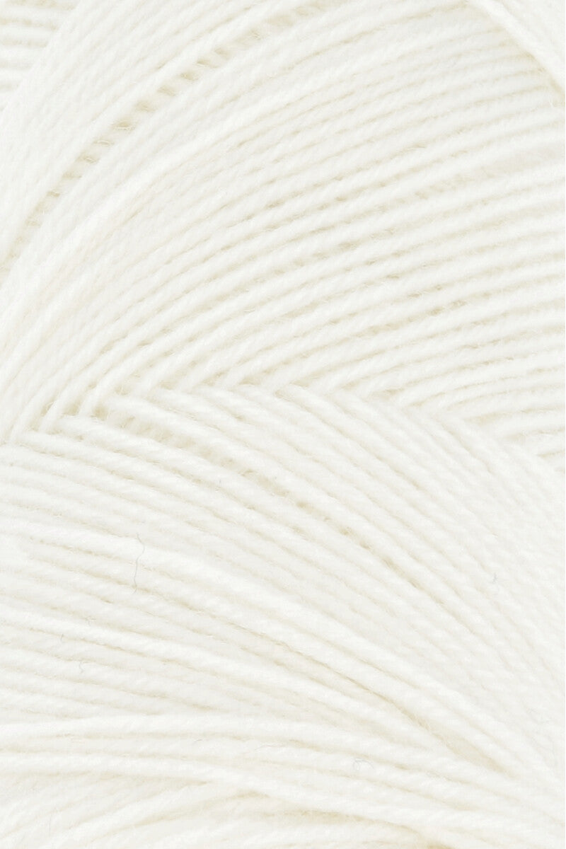 Lang Yarns Jawoll Yarn, 190m / 50g – Offwhite (0094), yarn texture