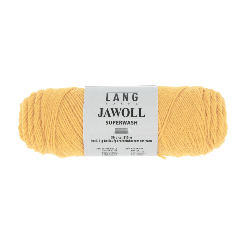 Lang Yarns Jawoll Yarn, 190m / 50g – Gold Yellow (0249)