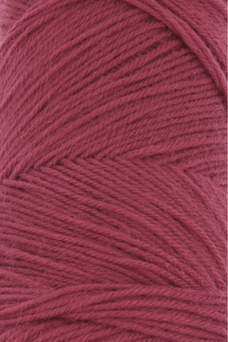 Lang Yarns Jawoll Yarn, 190m / 50g – Dark Red (0262), yarn texture