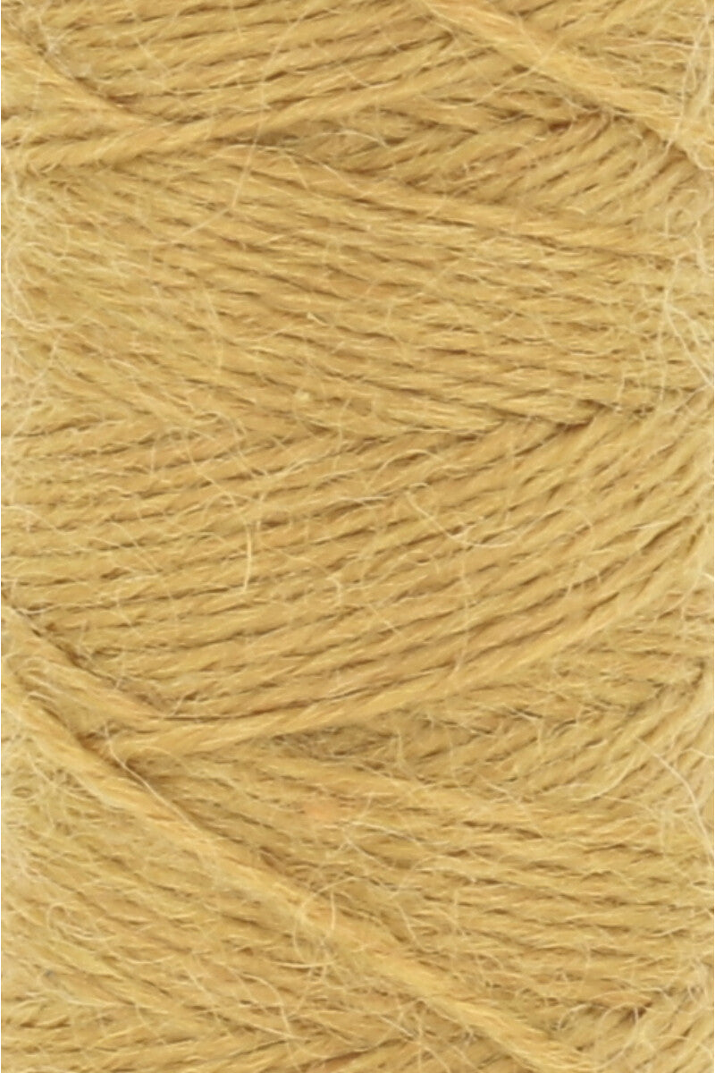 Lang Yarns Jawoll Heel Reinforcement Yarn – 5g / 42m – Light Gold Yellow (0250) – detail