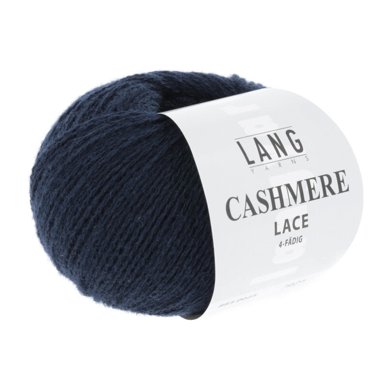 Lang Yarns Cashmere Lace – 25g / 165m – Navy (0025)