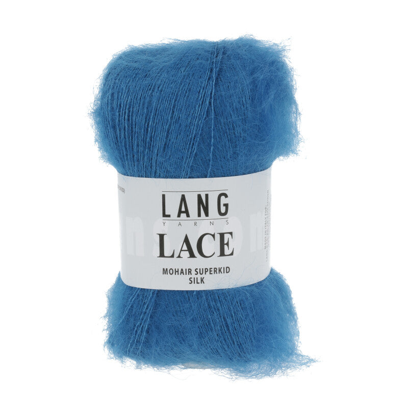 Lang Yarns Lace Yarn, 310m / 25g – Blue (0006)
