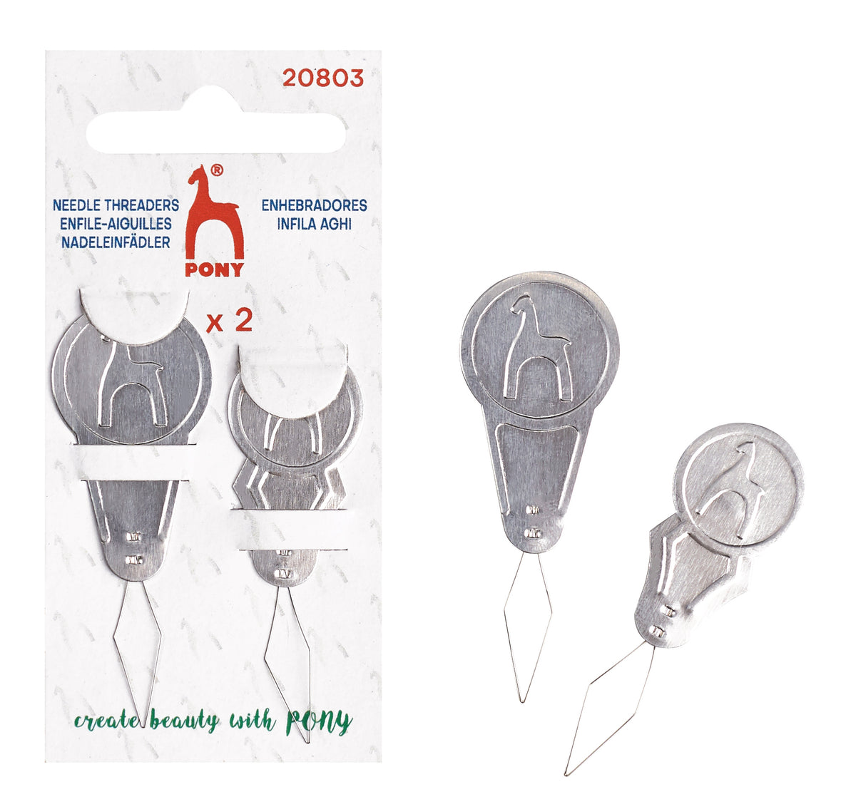 Pony Needle Threaders, Assorted