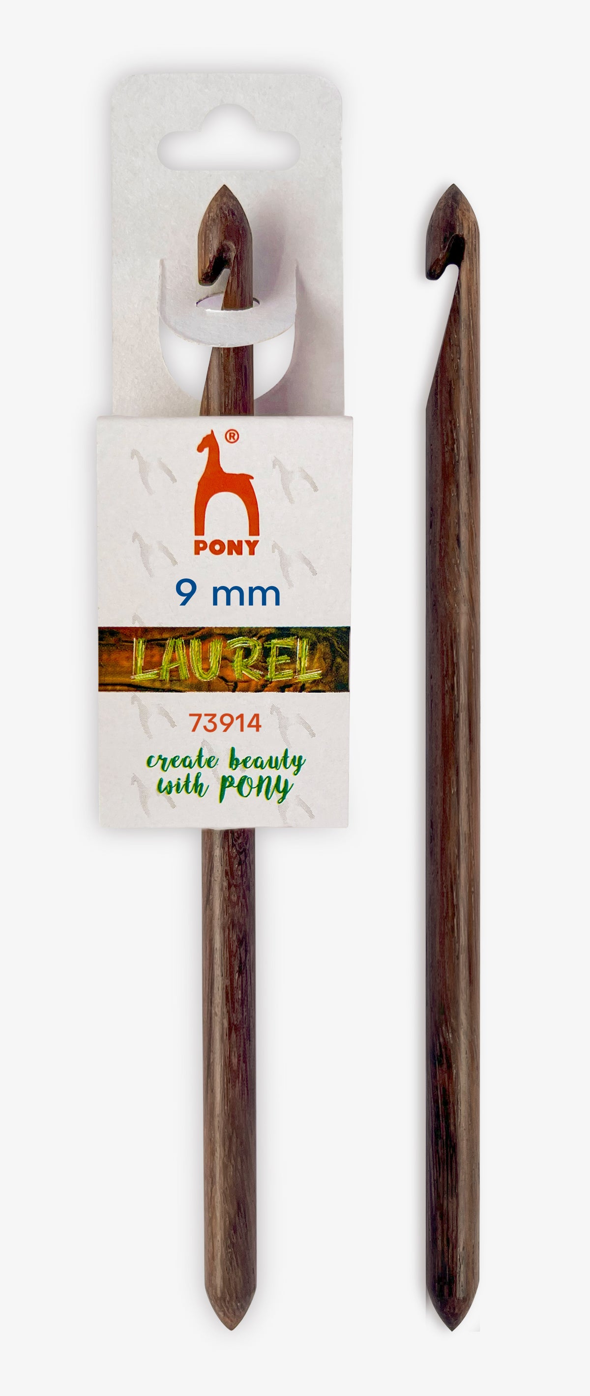 Pony Laurel Crochet Hooks – 15 cm, 9.00 mm