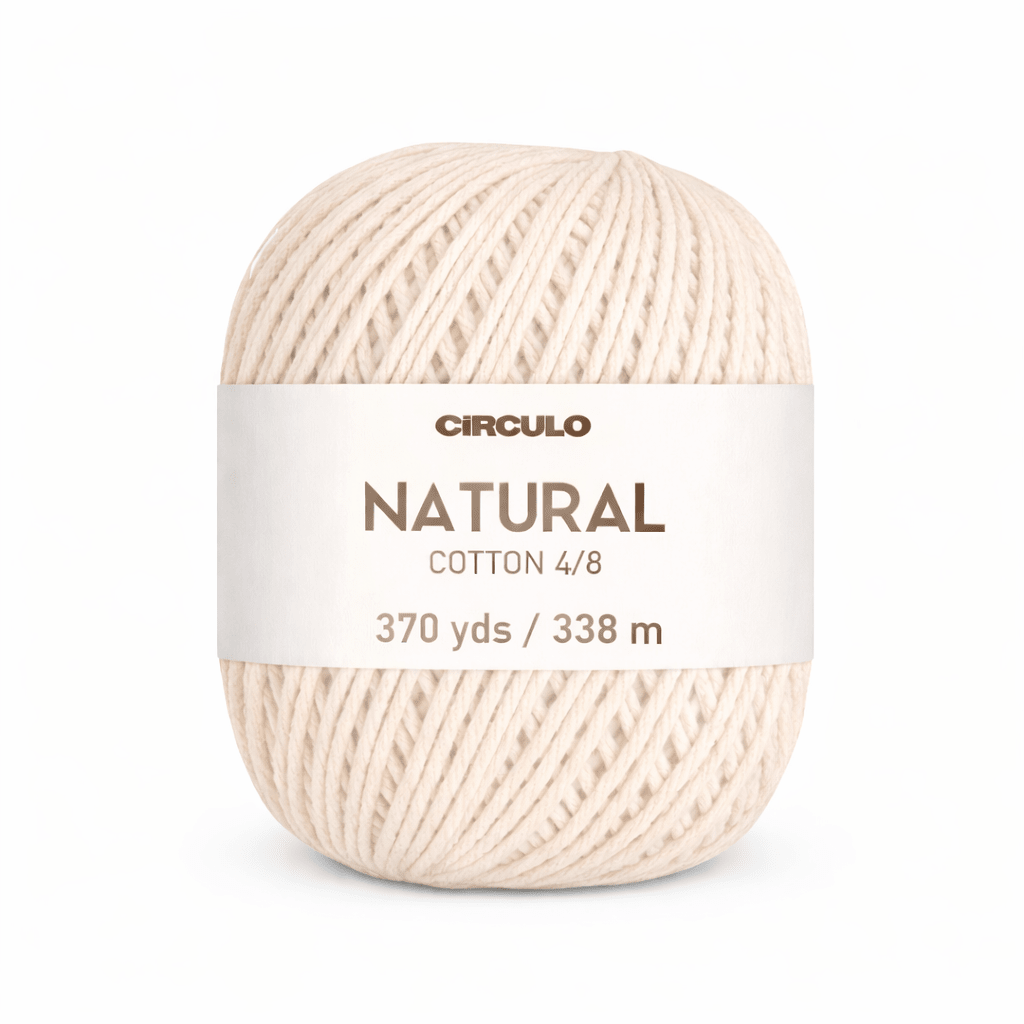 Circulo Barroco / Circulo Natural Cotton Yarn, 400g - Leo Hobby