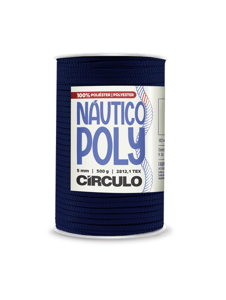 Circulo Fio Náutico Poly 5 mm – Premium Cord Yarn for Bags & Macramé - Leo Hobby