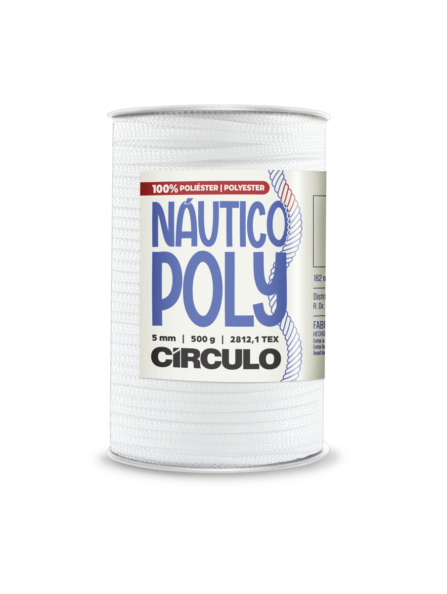 Circulo Fio Náutico Poly 5 mm – Premium Cord Yarn for Bags & Macramé - Leo Hobby