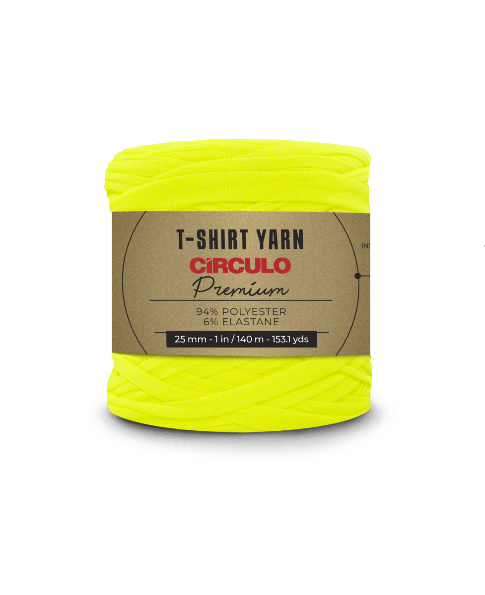 Circulo Premium T-shirt Yarn for Crocheting and Knitting, Bulk Yarn 140m/270g - Leo Hobby