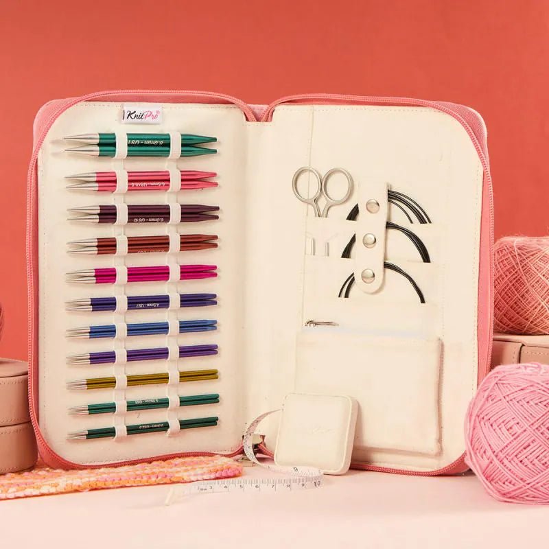 KnitPro Zing Normal Interchangeable Needle Set – Regal - 13 cm (47435) - Leo Hobby