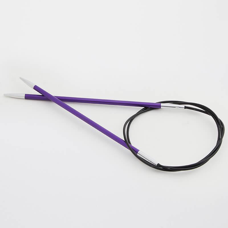 KnitPro Zing Fixed Needles, available in several lengths