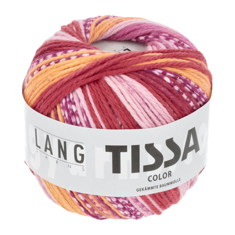 Lang Yarns Tissa Color – 50g / 80m – Red (0261)