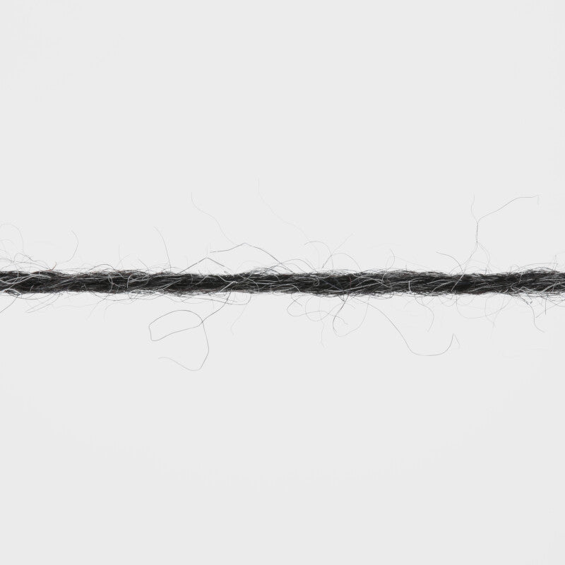 Lang Yarns Alpaca Soxx 4-ply Yarn, 390m / 100g – Anthracite Mélange (0005), yarn strand