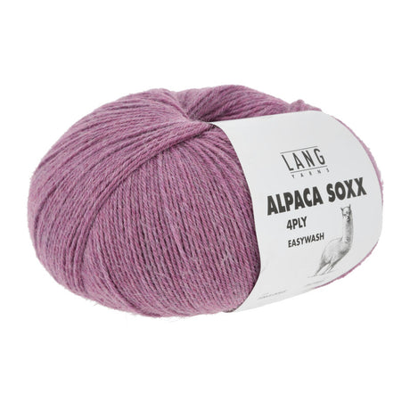 Lang Yarns Alpaca Soxx 4-ply Yarn, 390m / 100g – Clove Mélange (0065)