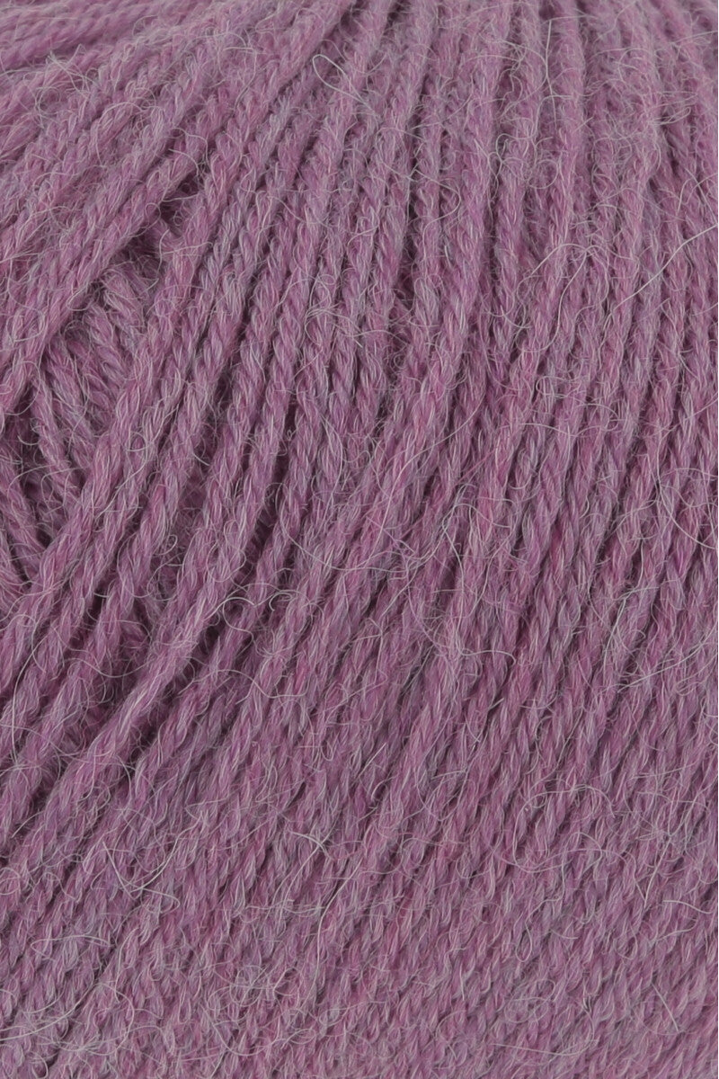 Lang Yarns Alpaca Soxx 4-ply Yarn, 390m / 100g – Clove Mélange (0065), yarn texture