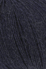 Lang Yarns Alpaca Soxx 4-ply Yarn, 390m / 100g – Navy Mélange (0125), yarn texture