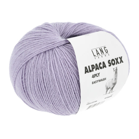 Lang Yarns Alpaca Soxx 4-ply Yarn, 390m / 100g – Light Lilac (0146)