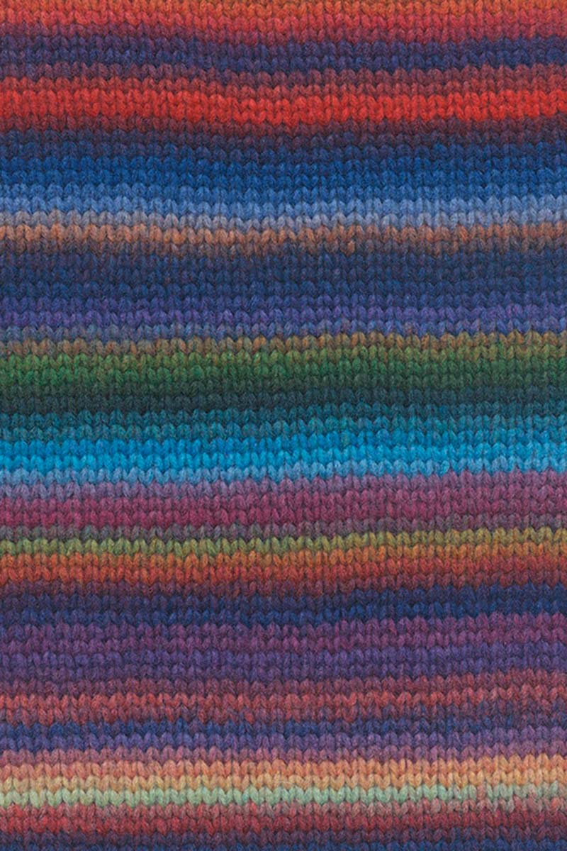 Lang Yarns Cloud Yarn, 260m / 100g – Blue (0002), yarn texture