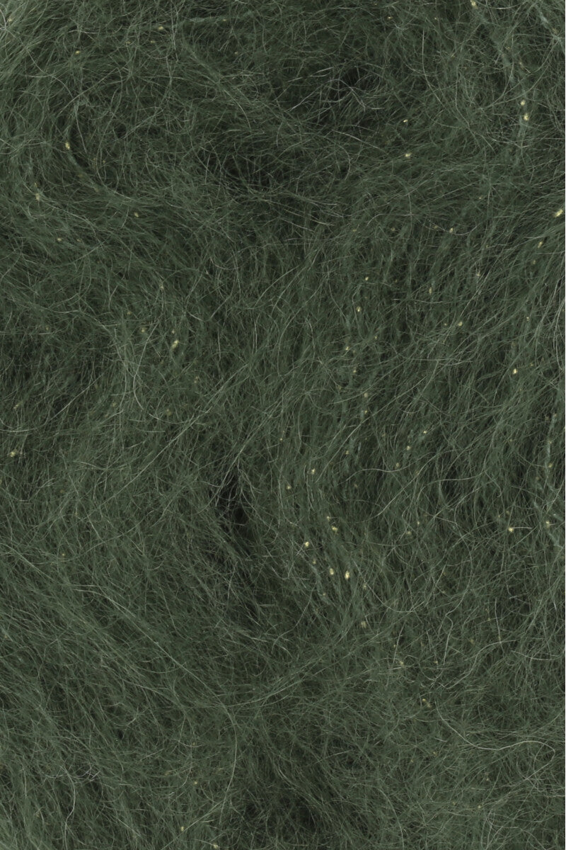 Lang Yarns Lace Lamé – 25g / 310m – Olive (0098) – detail
