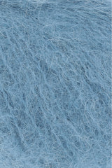 Lang Yarns Suri Alpaca – 25g / 100m – Blue (0006) – detail