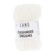Lang Yarns Cashmere Dreams Yarn, 290m / 25g – White (0001)
