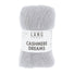 Lang Yarns Cashmere Dreams Yarn, 290m / 25g – Light Grey Mélange (0023)