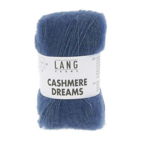 Lang Yarns Cashmere Dreams Yarn, 290m / 25g – Dark Jeans (0034)