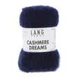 Lang Yarns Cashmere Dreams Yarn, 290m / 25g – Blue Marine (0035)