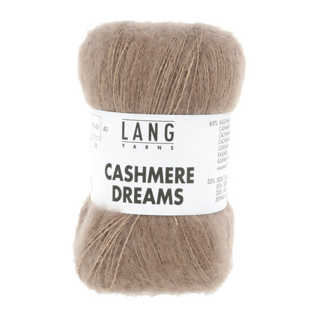 Lang Yarns Cashmere Dreams Yarn, 290m / 25g – Camel (0039)