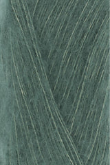 Lang Yarns Cashmere Dreams Yarn, 290m / 25g – Sage (0092), yarn texture