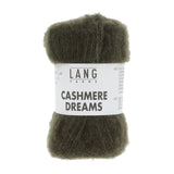 Lang Yarns Cashmere Dreams Yarn, 290m / 25g – Olive (0098)