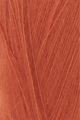 Lang Yarns Cashmere Dreams Yarn, 290m / 25g – Orange (0159), yarn texture